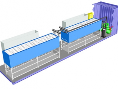 集裝箱式直冷式制冰系統(tǒng)-移動(dòng)式塊冰磚機(jī)